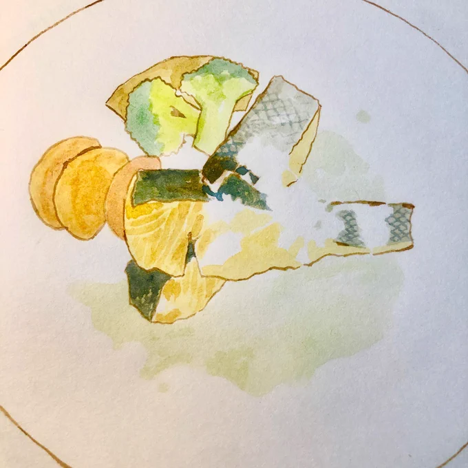 シャケ描くのたのしい シャケだけ描き続けたい 