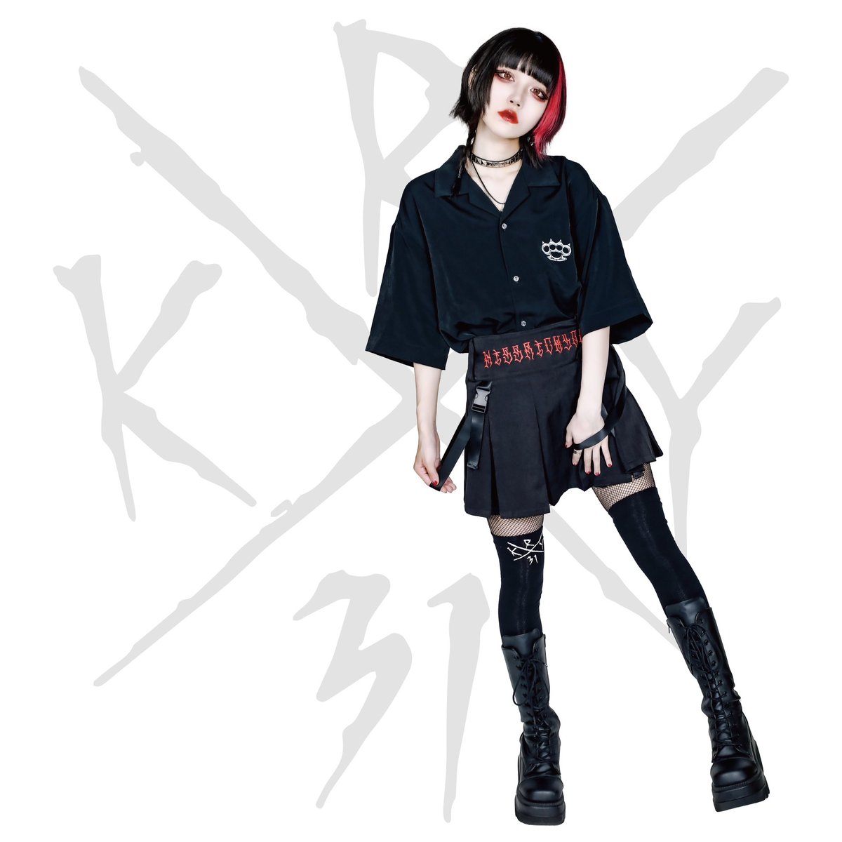KRY_official_'s tweet photo. 【newitem】
本日21:00より

「NI-HAI���

・クロスロゴ

KRYマストアイテム

程よいフィット感のオーバーニーソックスとなっております
スカートやショーパン、ルーズサイズのパーカとの相性バッチリ✔︎
膝上のワンポイントロゴが◎

フリーサイズ

価格
¥4000+TAX

MODEL
@9a___na https://t.co/cYz6DOh4MM