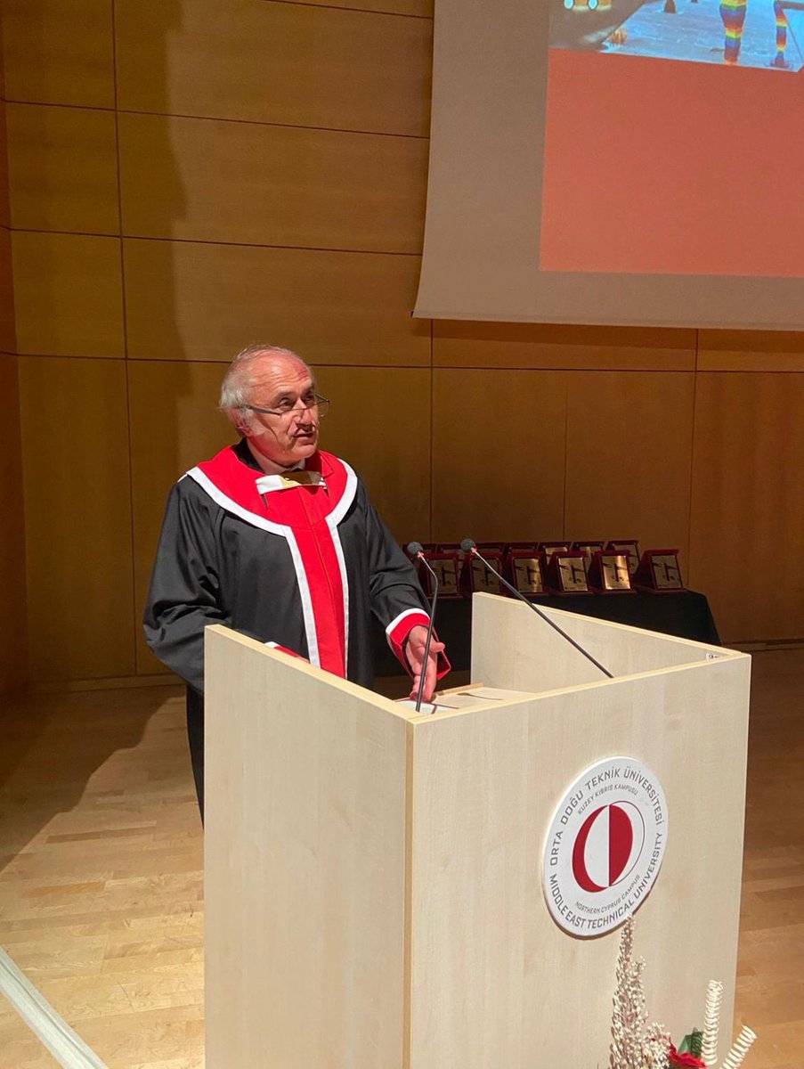 METUNCC's tweet photo. METU Northern Cyprus Campus started the 2022-2023 Academic Year with a glorious ceremony! Politicians, government protocol and community members didn’t leave METUans alone at the Culture and Convention Centre Rauf R. Denktaş hall. https://t.co/ofULVdeyOm