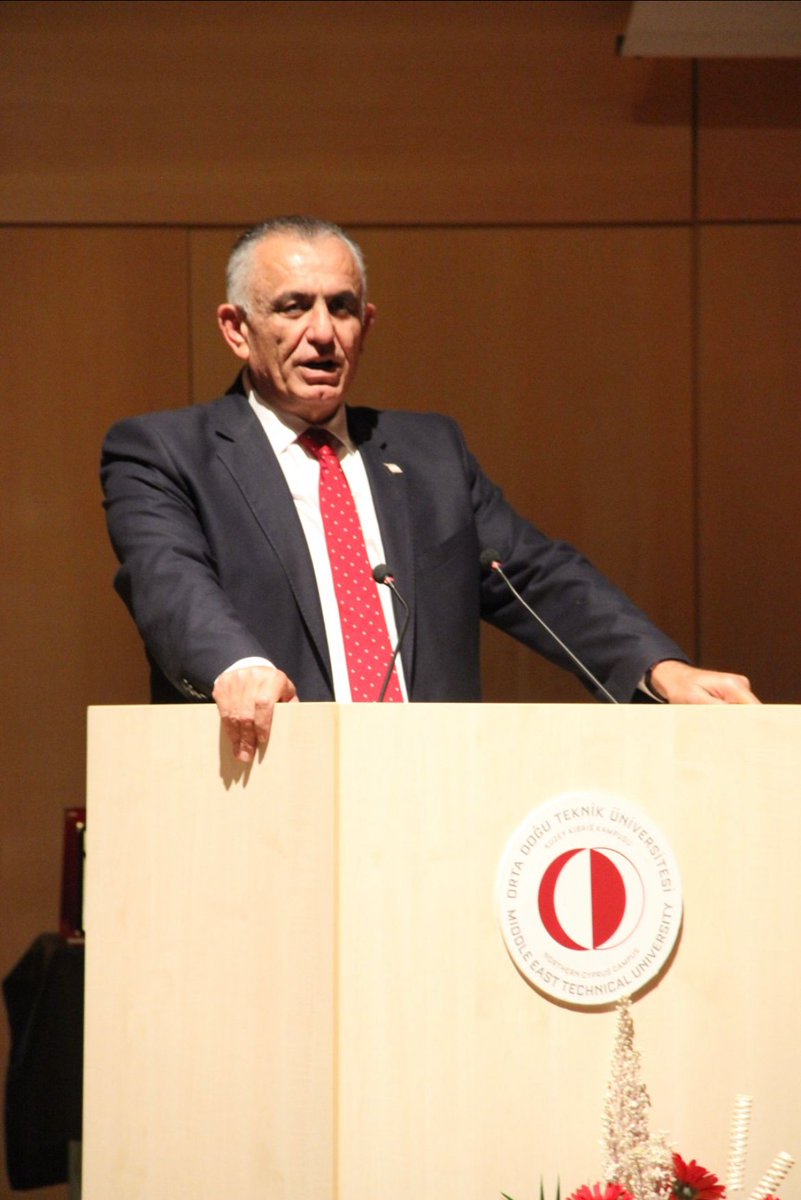 METUNCC's tweet photo. METU Northern Cyprus Campus started the 2022-2023 Academic Year with a glorious ceremony! Politicians, government protocol and community members didn’t leave METUans alone at the Culture and Convention Centre Rauf R. Denktaş hall. https://t.co/ofULVdeyOm