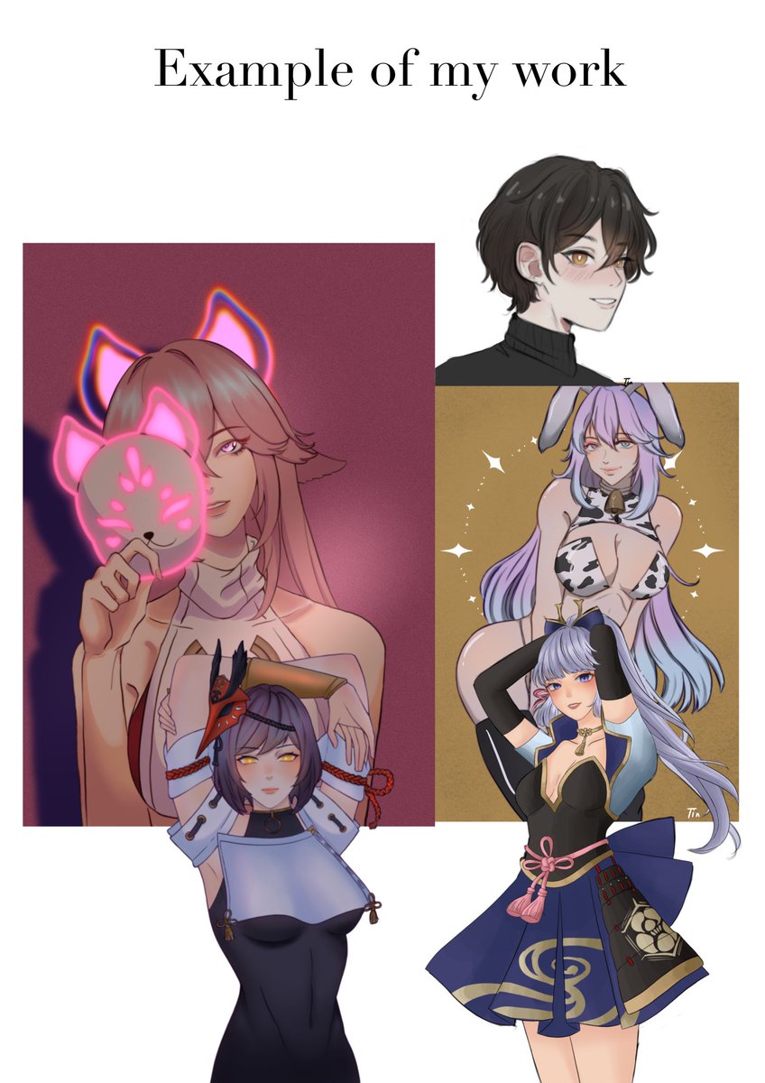 mmunkoeo's tweet photo. Hi! I’m opening commissions again! ★彡(•ᴗ•,, )
-Prices details and terms are as below.
-Please contact me through my DMs or email.

🍑RTs and likes are greatly appreciated🍑 https://t.co/D7s9fX3EiV