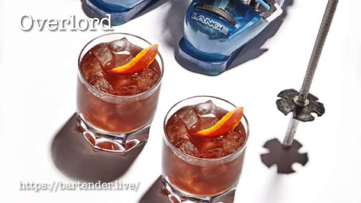 bartender_live's tweet photo. Overlord #Cocktail #Recipe

https://t.co/ehV9VtU2bA https://t.co/dgItgQdwLA