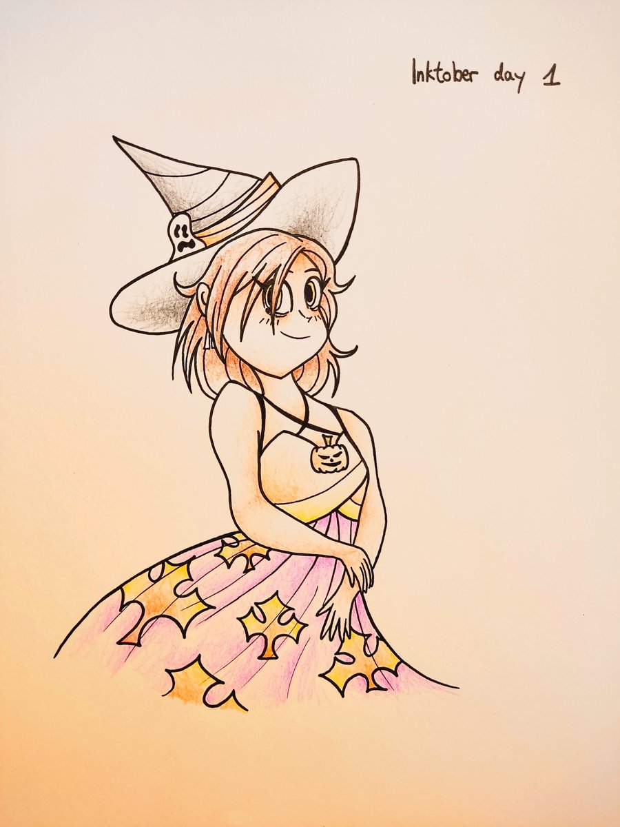 hackidreemurr's tweet photo. Inktober Day 1 

Hope you enjoy!! 🤩🤩✨🎃👻

Link to the Inktober prompt list: https://t.co/IvPzKHJrcb

#inktober2022 #inktober22 #InkToberDay1 #inktoberchallenge #inktober2022day1 #inktober https://t.co/sGKwl8TaTe