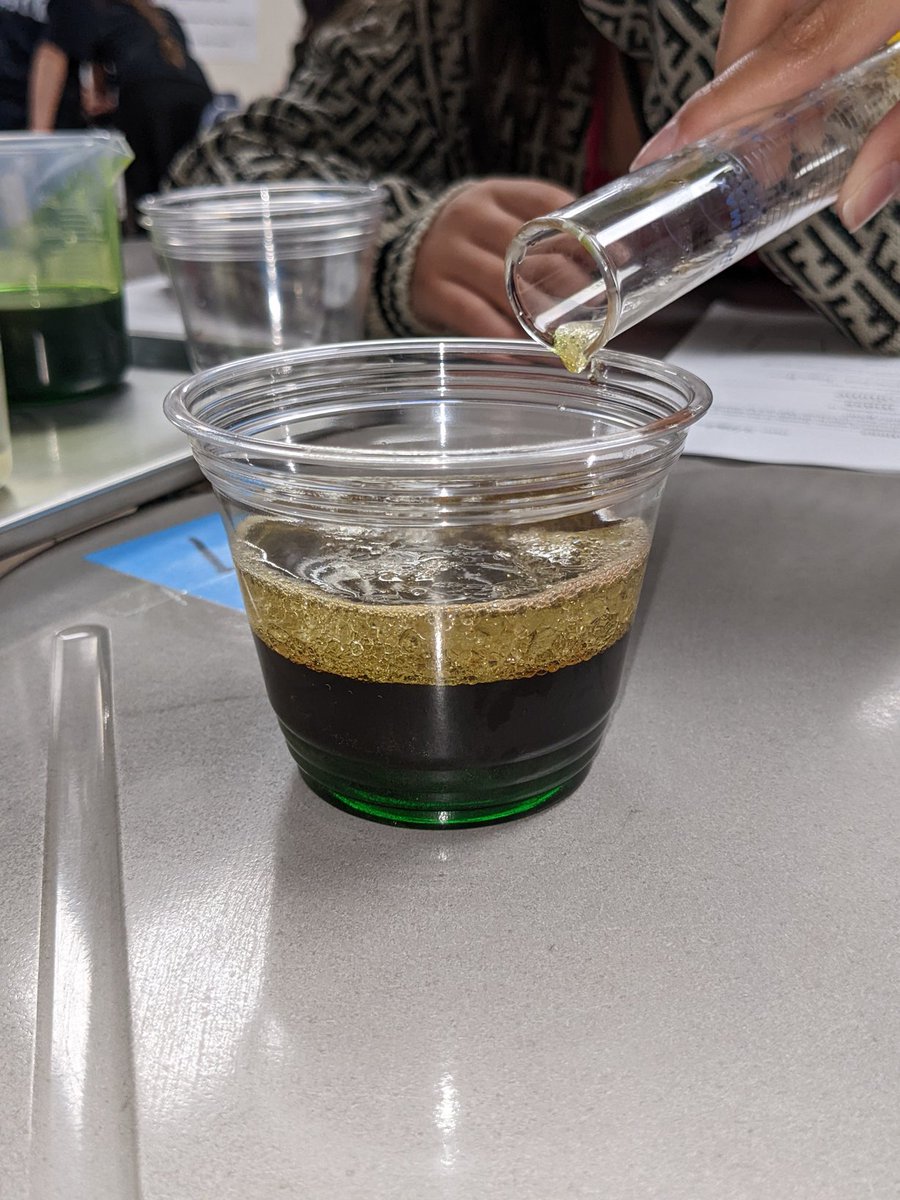 shurst_8science's tweet photo. Exploring density is more than sink or float, it's calculating, measuring and understanding the amount of density compared to water. My students are rocking this lab. 
#WeAreCMS #FutureScientist #TheClevelandWay https://t.co/B8qt1w2kee