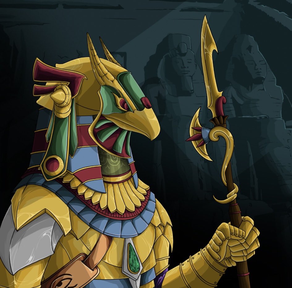 nftimm's tweet photo. Ra vs Anubis is coming to @AlphaPharaohs.

VERY SOON.

Any engagement with this tweet will be considered for whitelist. https://t.co/Fhp3e4aSrZ