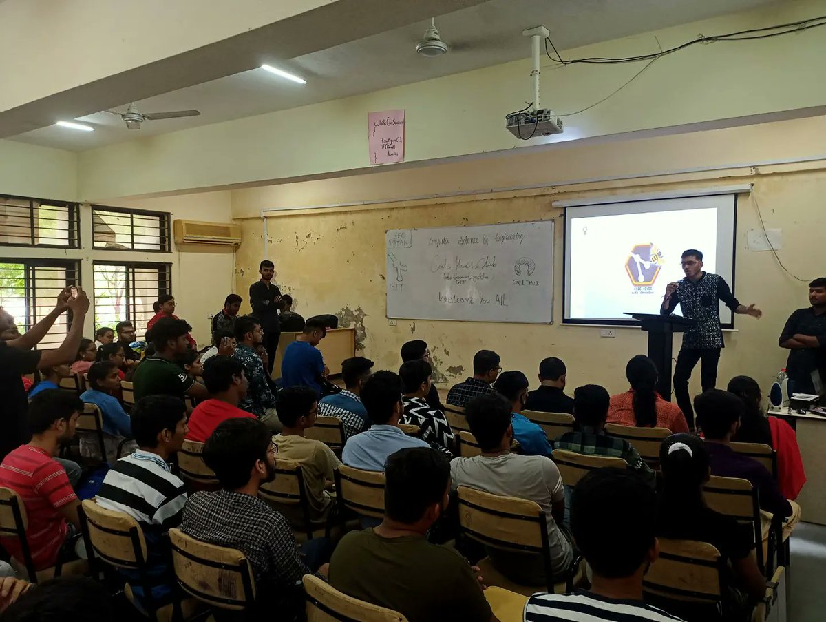 gec_patan's tweet image. Students were enlightened with some fantastic launch  by Code Hives Team  on  Git and Github 
Website: codehives.gecpatan.ac.in 
(Part 2)

#git #github #gitexpert #gitworld #githash #gittag #gitcode #git_ance #gitops #git_ator
#codehivesgecp
#codehives