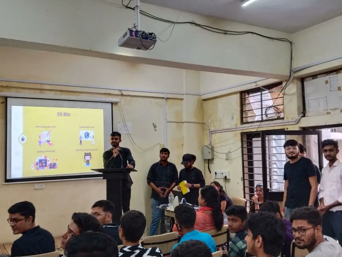 gec_patan's tweet image. Students were enlightened with some fantastic launch  by Code Hives Team  on  Git and Github 
Website: codehives.gecpatan.ac.in 
(Part 2)

#git #github #gitexpert #gitworld #githash #gittag #gitcode #git_ance #gitops #git_ator
#codehivesgecp
#codehives