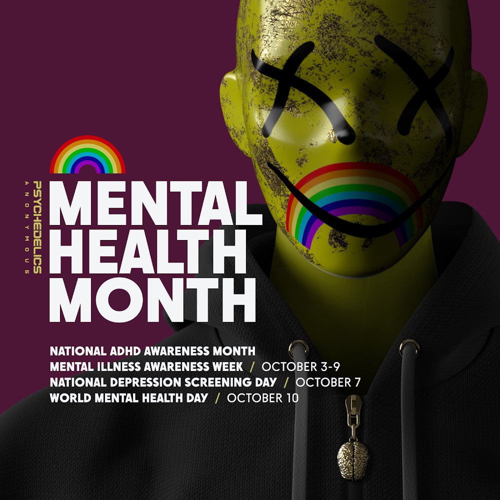 kloss_xyz's tweet photo. Happy October PA fam!!!

It’s PA Mental Health Month.

It’s okay to not be okay ❤️ https://t.co/akFJATtz2j
