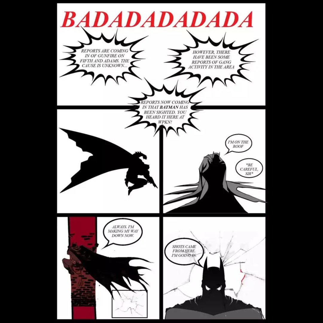 COMIC, DC and BATMAN FANS, For a new Batman mini comic click here imgur.io/a/MQeKsRt. #fanart #Batman #DC #comicbooks