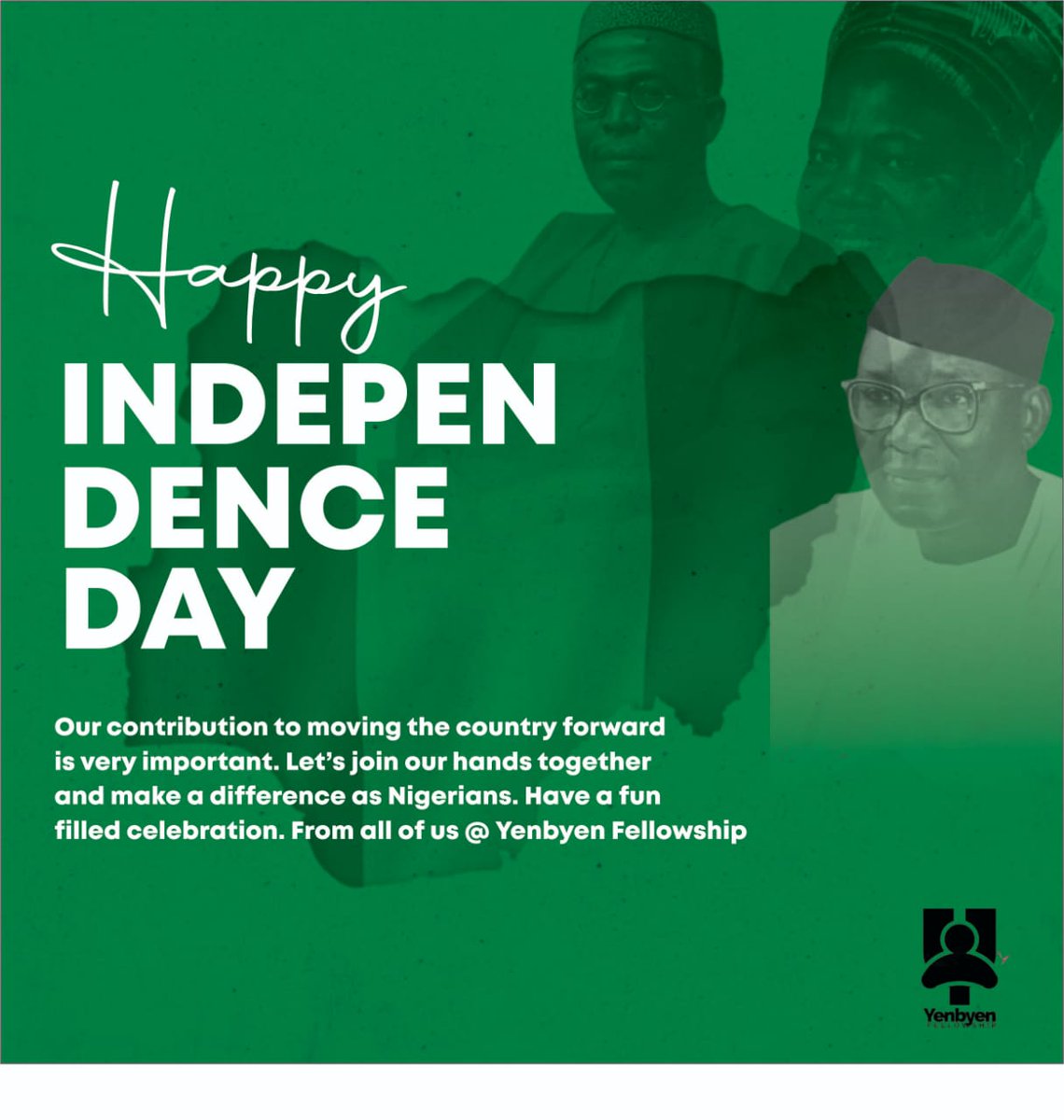 Yenbyenorg's tweet photo. Happy new month and independence day from us all at Yenbyen Fellowship.
Keep striving to be the best in all you do, never give up on what you do. 

Designs made by our graphics design students. We are relentless in making sure our girls become the best.

#yenbyenfellowship https://t.co/jeV1Xu3s51