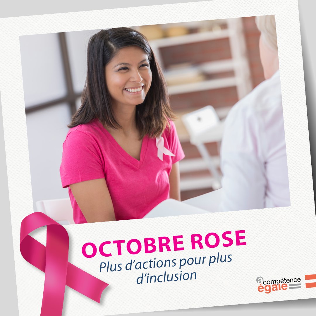 Acompetencegale's tweet image. L'état de #santé fait partie des 24 critères de #discrimination reconnus par loi. A l'occasion d'#OctobreRose, @Acompetencegale souhaite réaffirmer son engagement pour lutter contre toutes les formes de #discriminations dans les parcours de #carrière.