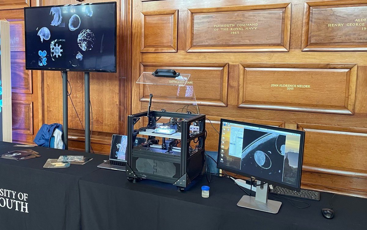 A fantastic day at Futures2022 in the GuildHall, Plymouth City Centre. We engaged all ages with the fascinating world of baby marine animals and it was great to experience so much interest. Exciting to see such a breadth of great exhibits on show 🪴🖥️🤖🖨️🦷🪥🔬