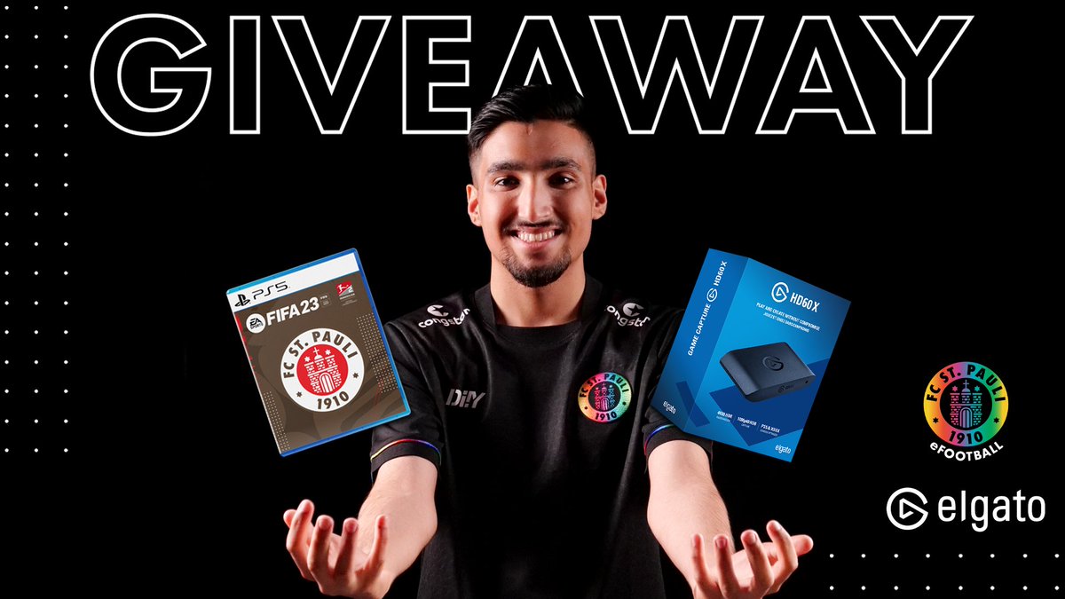 fcspefootball's tweet photo. Moin Twitter, here we go!
Zum Start haben wir mit unserem Partner @Elgato  direkt mal ein mega Gewinnspiel für Euch. Ihr habt die Möglichkeit Fifa 23 in der FCSP Edition zu gewinnen. Zusätzlich gibt es eine brandneue Elgato HD 60 X (1/2) https://t.co/T0zC00ZN6E