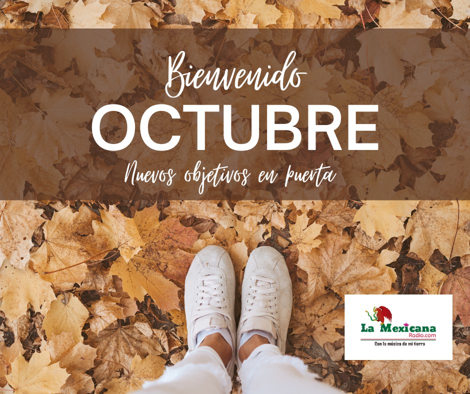 ! BIENVENIDO OCTUBRE ! 🍁
Abundancia en todo los sentidos 🙌🏻, Vamos con todo porque se puede💓🤞🏼 #InicioDeMes #LaMexicanaRadio #SaltLakeCity #RegionalMexicano #Utah