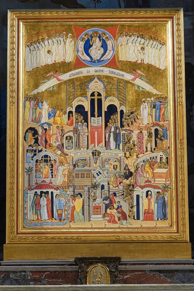 Vandaag bezocht <a href="/KatholiekNetwer/">VKMO - Katholiek Netwerk</a> de Kerk van de Martelaren. Met <a href="/ZegerPolhuijs/">Zeger Polhuijs</a> <a href="/SantEgidioNL/">Sant'EgidioNL</a>. Met een prachtig icoon &amp; o.a. de brief van de H. Titus Brandsma. Verhalen van martelaren die voor of door hun geloof stierven en ons daardoor leren dat het goede het laatste woord heeft.