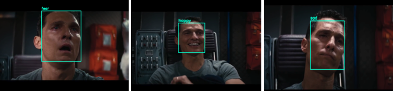 joy_arulraj's tweet photo. 📢📢 Hey! We are building EVA, a database system for querying videos using deep learning models -- https://t.co/WKoqyTcyeG. Here are the results of an emotion detection query on Interstellar 🎬 We would love to learn about queries you would be interested in! RTs appreciated 1/3 https://t.co/sMU6dOx6e8