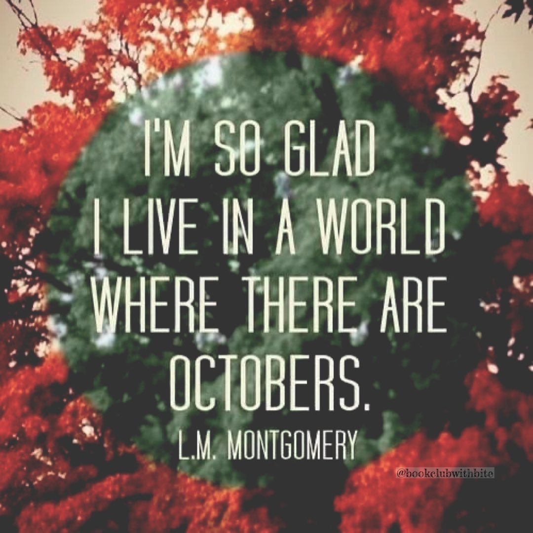 bookclubwbite's tweet photo. Lucy Maude was my kind of chick. Happy October everyone! 🎃📖🕸💀💚✨.
.
#lmmontgomery #lucymaude #october #happyoctober #wecanlivelikejackandsally #octoberlove #fall #autumn #fallleaves #pumpkin #lucymaudemontgomery #bookish #author #bookstagram #igreads #fallquotes https://t.co/0R76CWxYuk