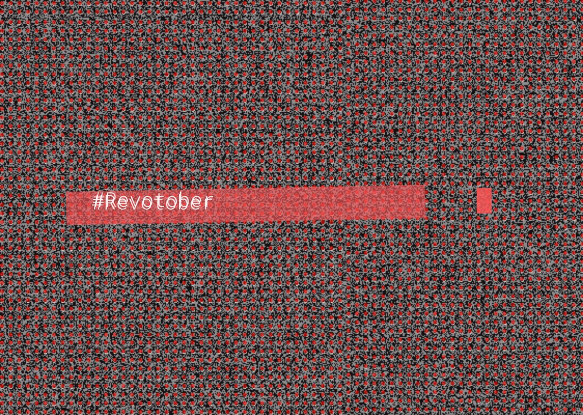 Very interesting hashtag: #Revotober. The artists are trying to raise awareness for Myanmar 🏴
——
#WhatsHappeningInMyanmar 
#MilkTeaAlliance