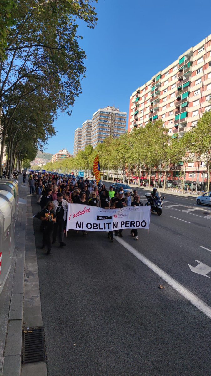 Els Meridians en columna cap el Arc d'Triomf, tallan un sentit de Meridiana.
Interior de ER la va negar, els Meridians lo han tornat a fer.
<a href="/MeridianaResis1/">MeridianaResisteix</a>