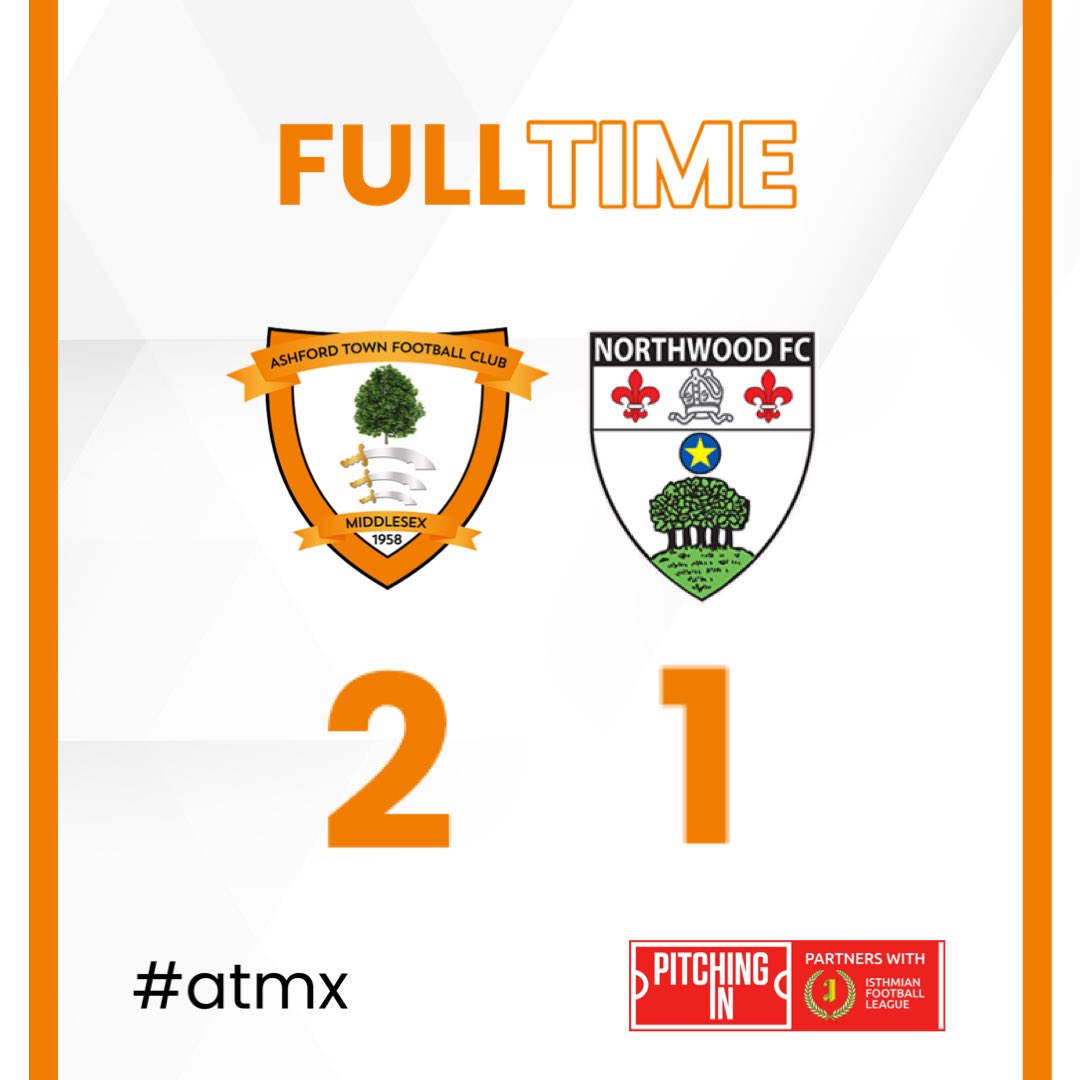ashfordtownmx's tweet photo. FULL TIME
#ASHNOR #atmx #isthmianleague https://t.co/FV4ustFk40