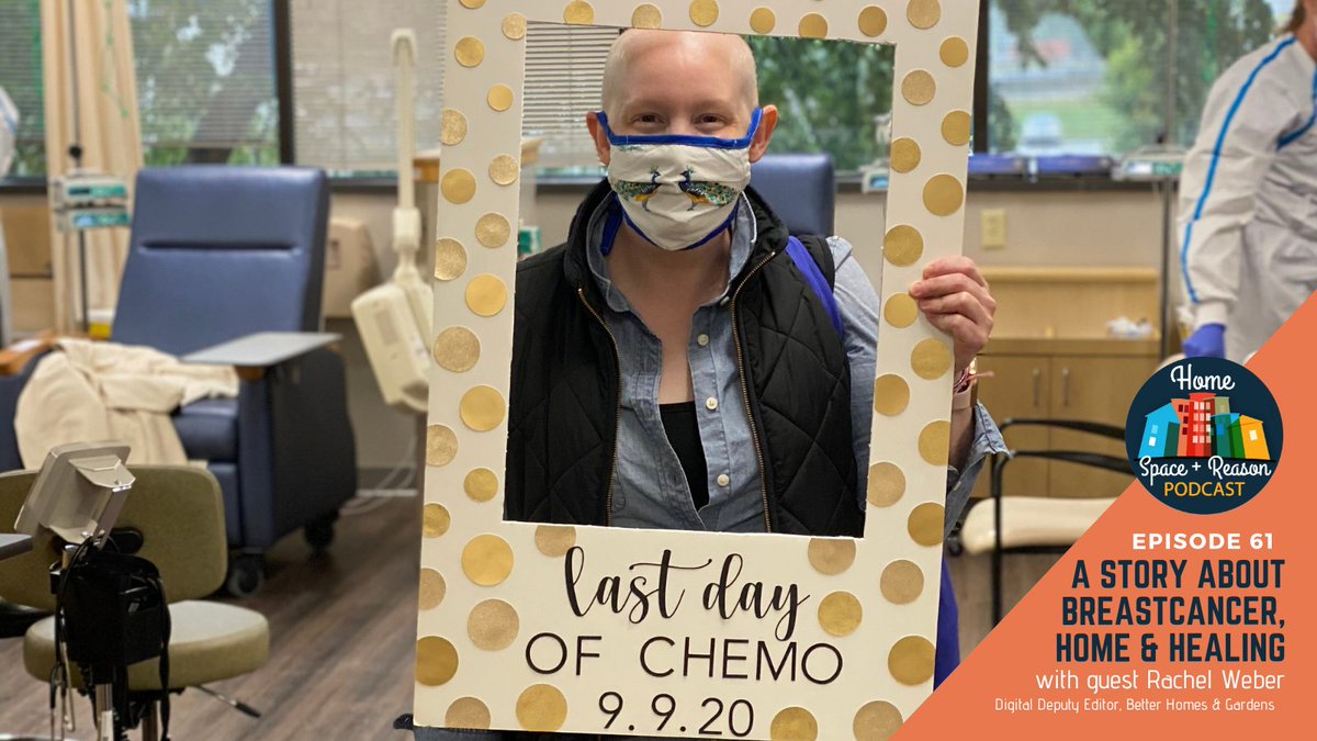Enjoy Episode 61; A story about breast cancer, home and healing with Rachel Weber, Digital Deputy Editor at Better Homes &amp; Gardens and her #breastcancer  journey. #breastcancermonth <a href="/BHG/">BetterHomes&Gardens</a> link.chtbl.com/E4X8SlK_