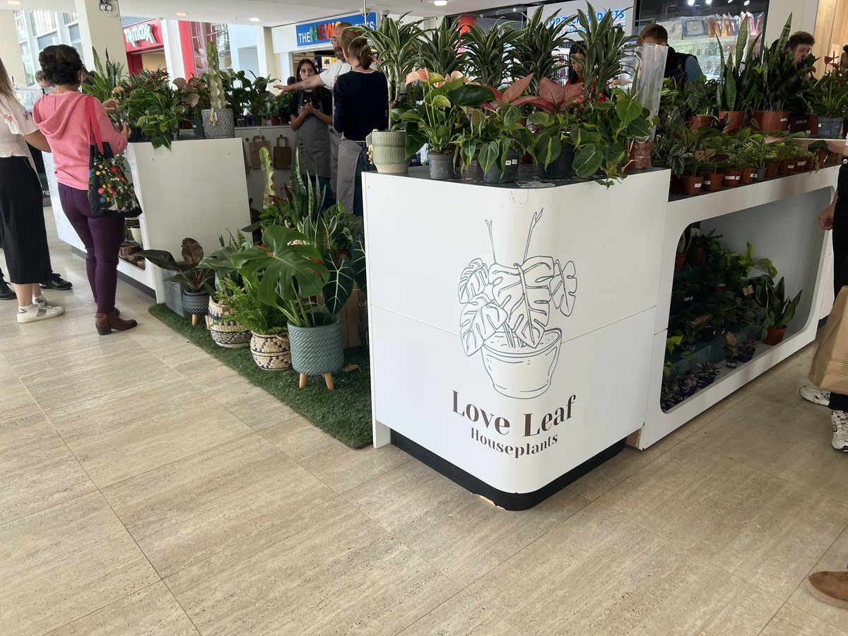 MissBG_'s tweet photo. COMMs day trip to support Miss Miara in the next step of her business venture! Love Leaf Houseplants now open Mon-Sun in the MK city centre ❤️ @MissGooderson @MissPCassidy https://t.co/QW8RJl9Ndw