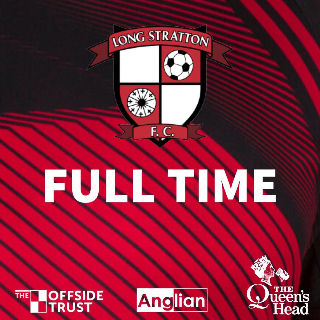 .<a href="/TheEarsham/">Earsham FC</a> 1
Long Stratton Res. 2 (Cane, Gallen)

Superb win for the Ressies. Goals from <a href="/cane_sammi/">Sammi Cane</a> and @KieranGallen - Best wishes to Riley Debenham taken to hospital with a nasty head injury.