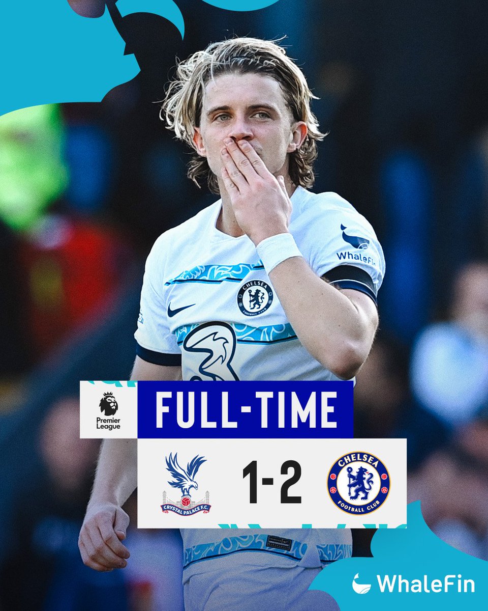 Gallagher's late stunner wins it! 😁 @WhaleFinApp | #CryChe