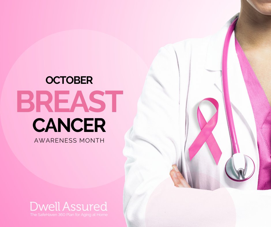 DwellAssured's tweet photo. About 1/3 of female breast cancers are diagnosed in patients older than 70. The good news is there are less painful types of mammograms now, so get your mammogram scheduled today! Learn how a SafeHaven membership can help you stay on top of your health at https://t.co/RWQOhmmXzX. https://t.co/sJoYnxd8Tt
