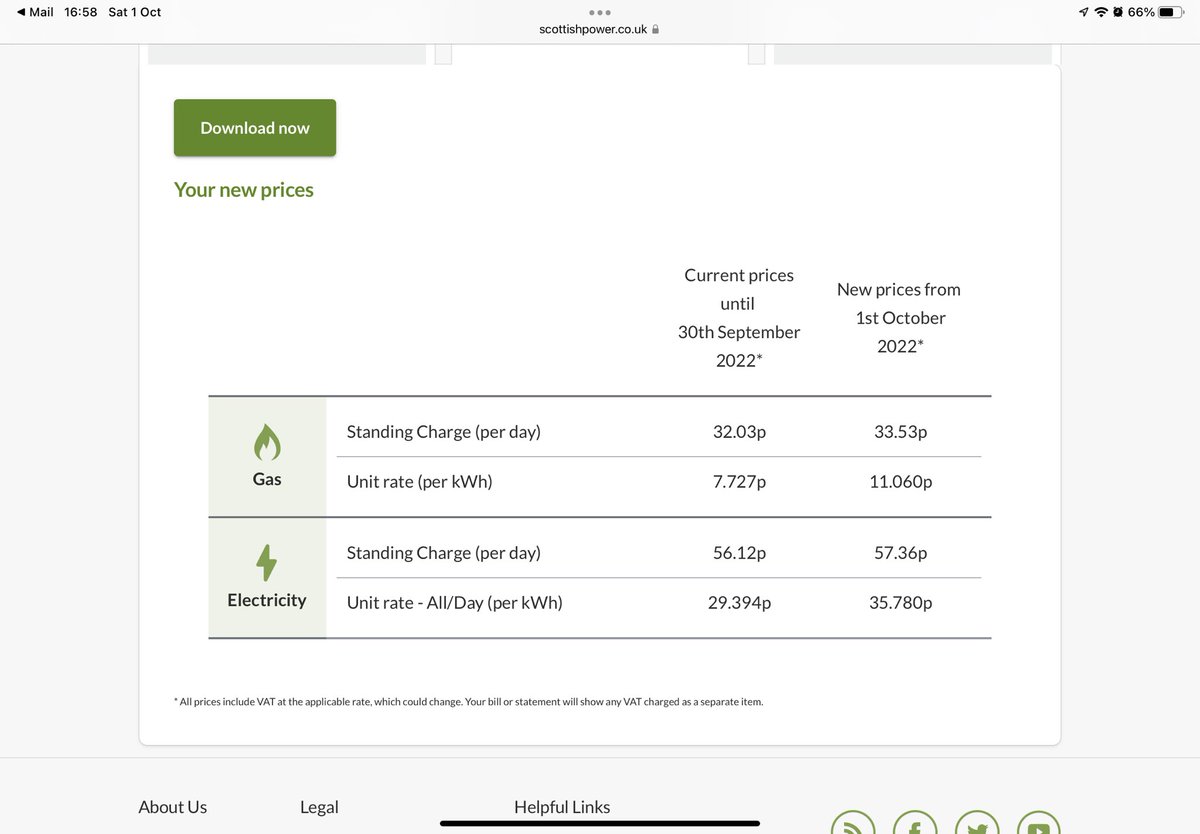 heather_jappy's tweet photo. @ScottishPower @SP_EnergyPeople just wondering why my prices today are totally different to what the email you sent a few days ago ??? Rip off https://t.co/qsh8i4v5EJ