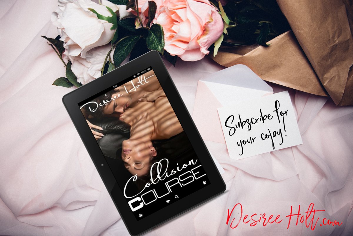 Join my mailing for book news, sales, and events. As a thank you for subscribing, get an exclusive copy of COLLISION COURSE.

Details here: desireeholt.com/newsletter/