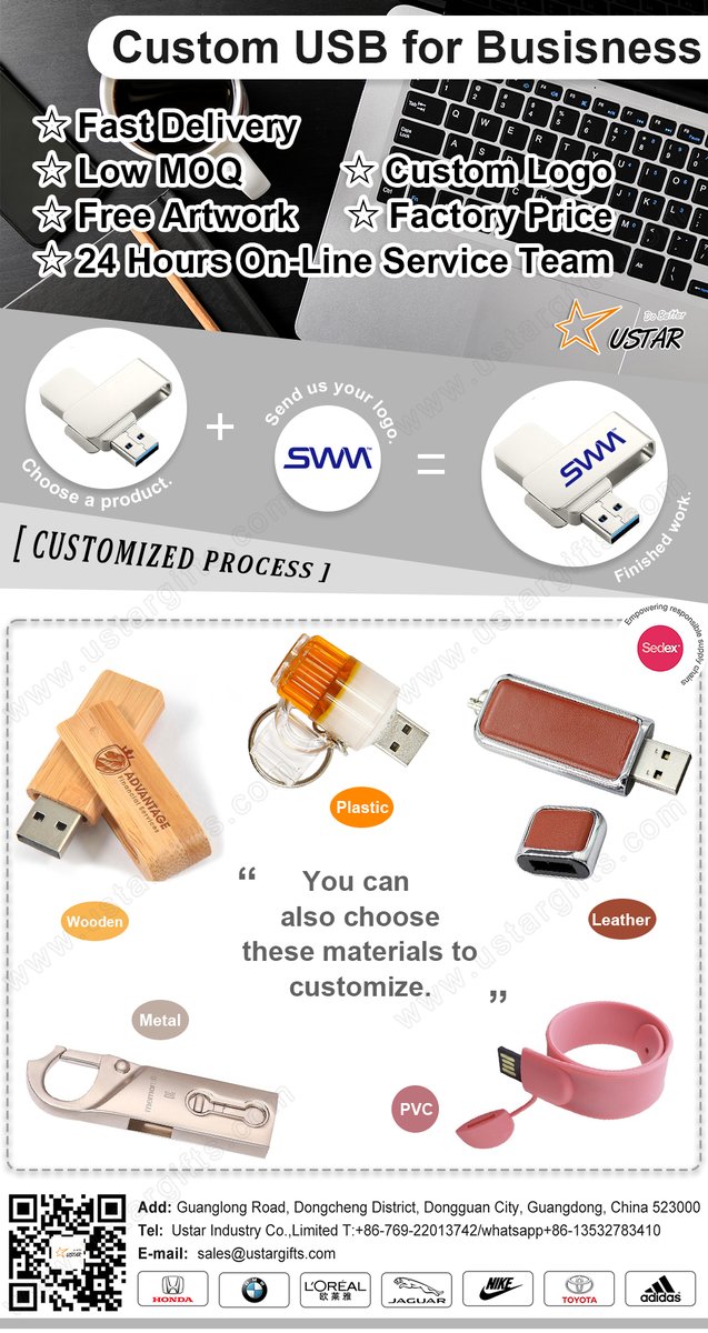 Custom USB for Business

#ustargifts #USB #promotionalgifts #corporategifts

Any needed, please contact me~ +8613751572126