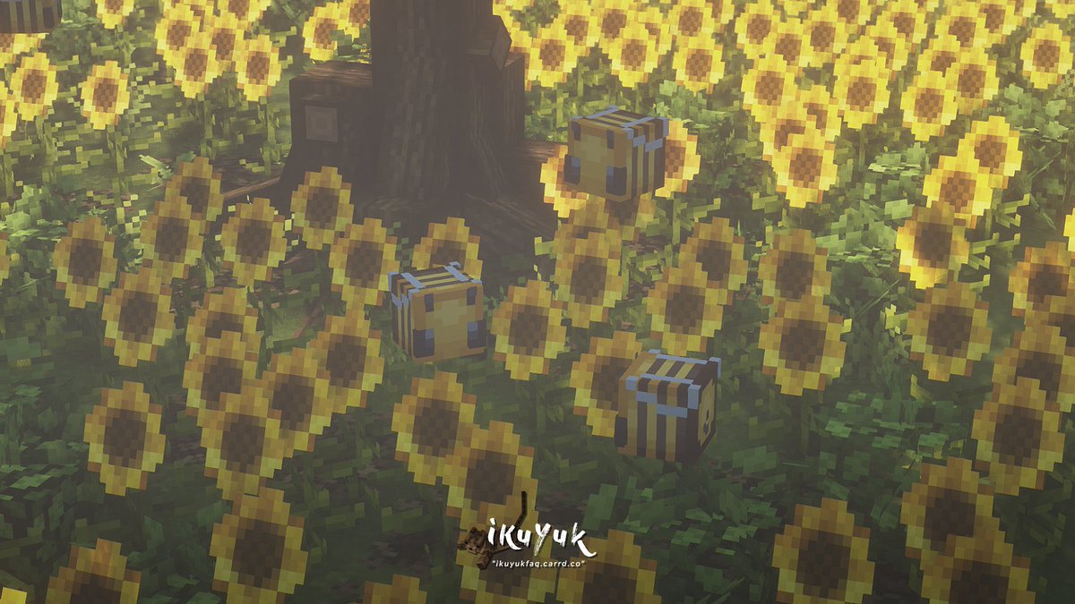 ikuyuk_'s tweet photo. #buildtober
prompt 1 : Sunflower Field
✨🌻☁️

buzz buzz ~ 🐝
#buildtober2022 #ikuyukbuildtober2022
#minecraft #minecraftbuilds https://t.co/6iRef3AMqr