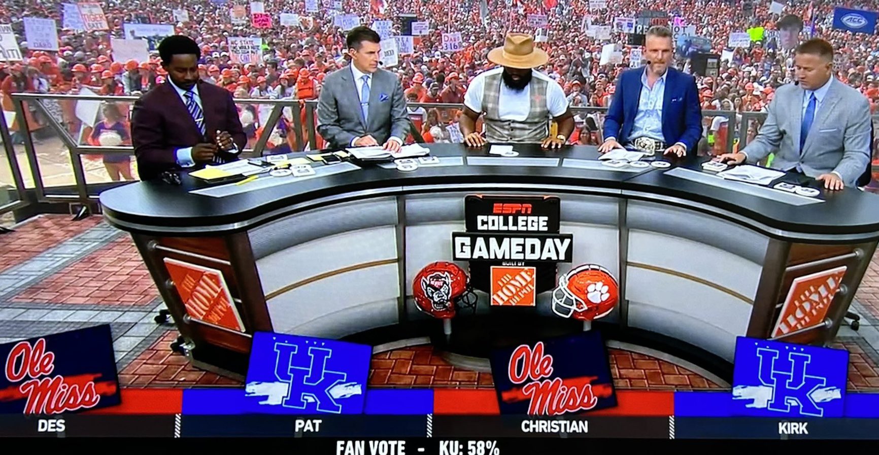 College GameDay, SEC Nation split on Kentucky at Ole Miss On3