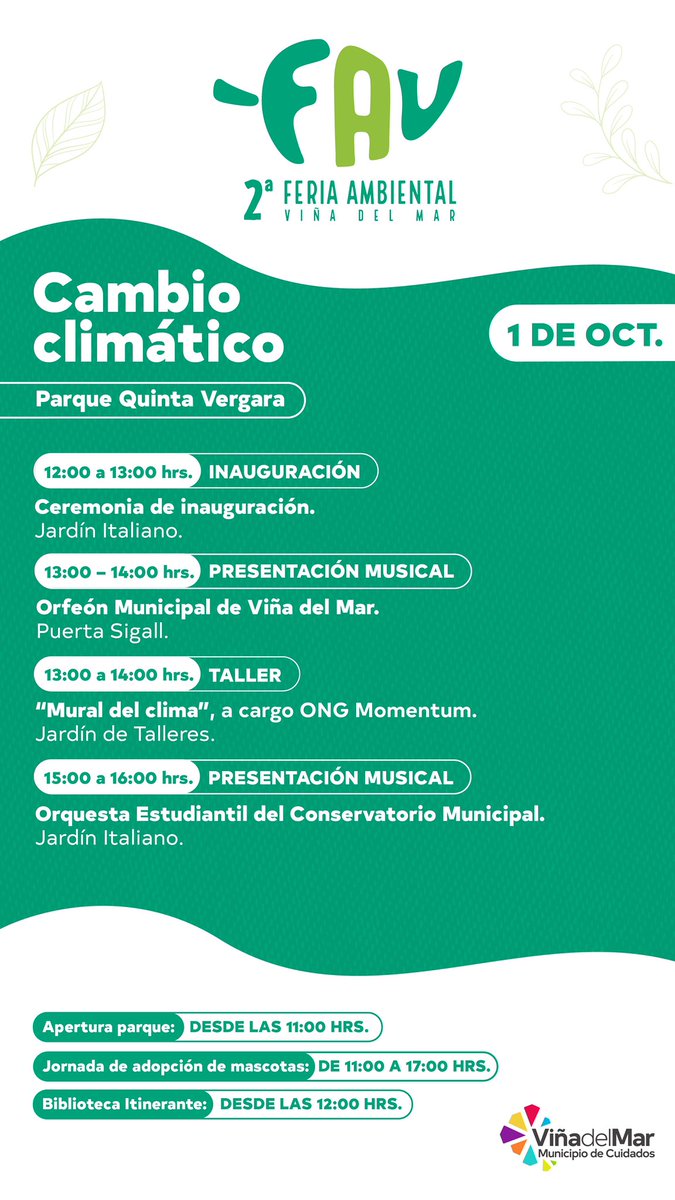 Medio Ambiente Viña tweet media