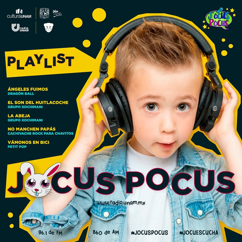 #Playlist
Estas son las rolitas que sonaron hoy #Jocoescuchas.
Recuerden qué pueden escribirnos y mandar sus sugerencias musicales. 🎶🎛️🎧