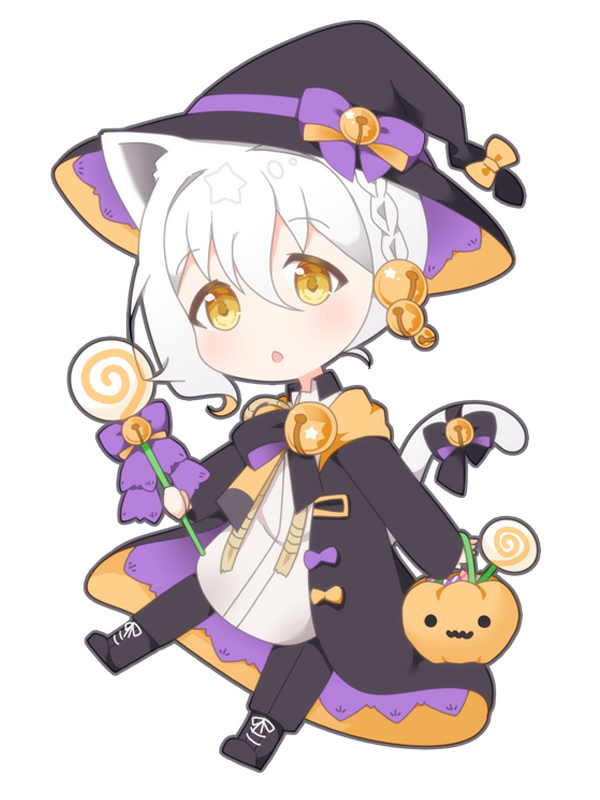 「かわいい魔法使いな弓鶴くん描けました🎃10月30日のWEBオンリー「ボイスガー」|いとぐち🌼のイラスト