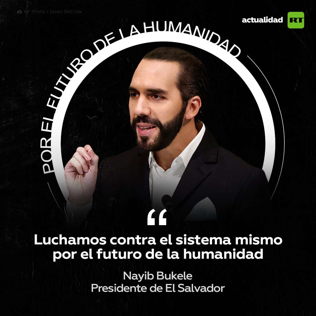 El presidente de El Salvador, Nayib Bukele, ha asegurado que su Gobierno  está luchando contra el 