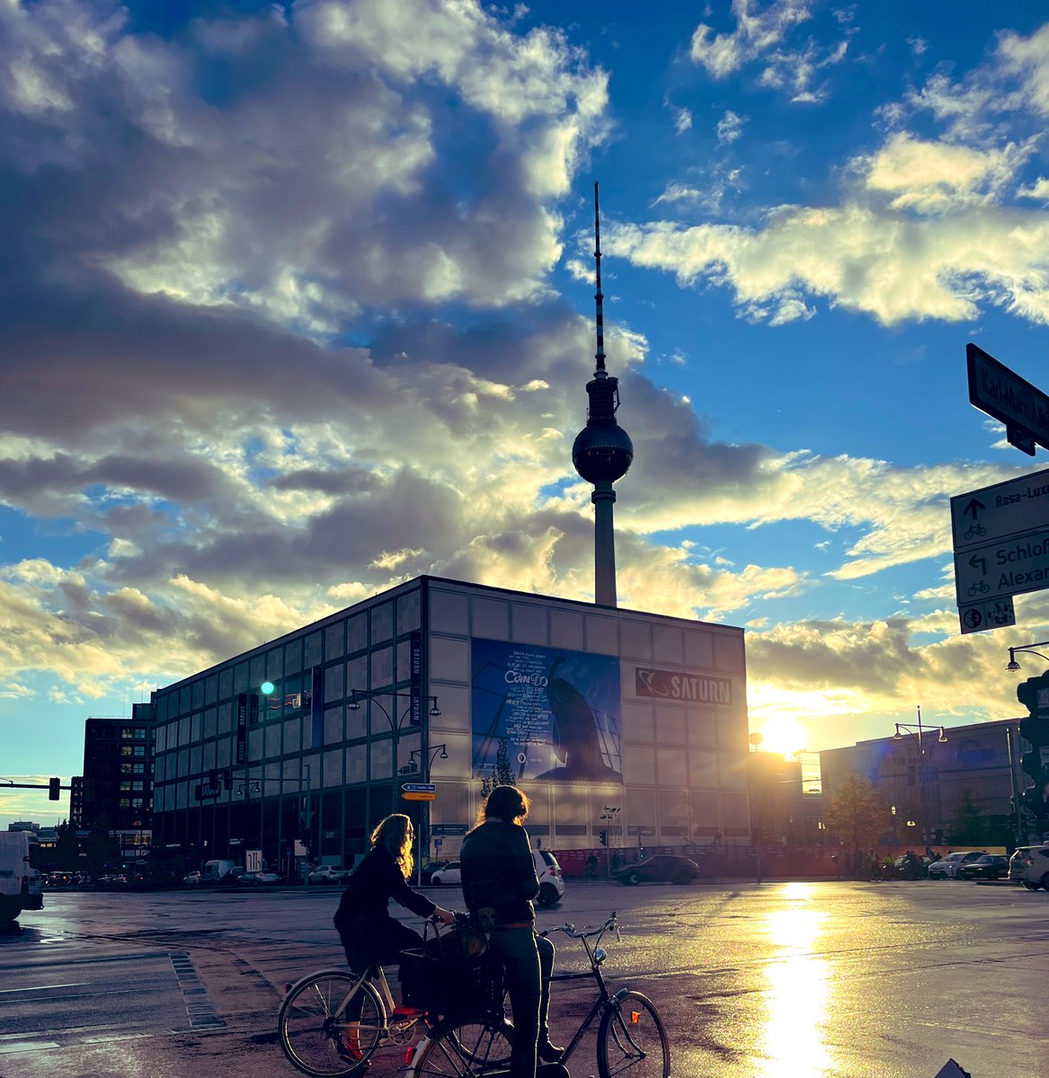 Beautiful sunsets of Berlin! 🫶🏽