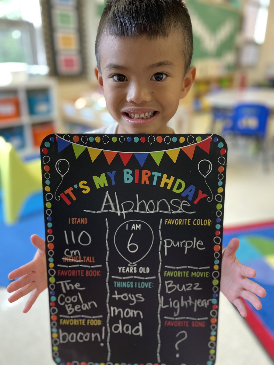 MrsAMacLeod's tweet photo. We got to celebrate our first class birthday this week! Nothing sparks JOY more than celebrating something special with friends 🥰 #ocsb @FJMcDonaldOCSB https://t.co/WlJMW3Nrkd