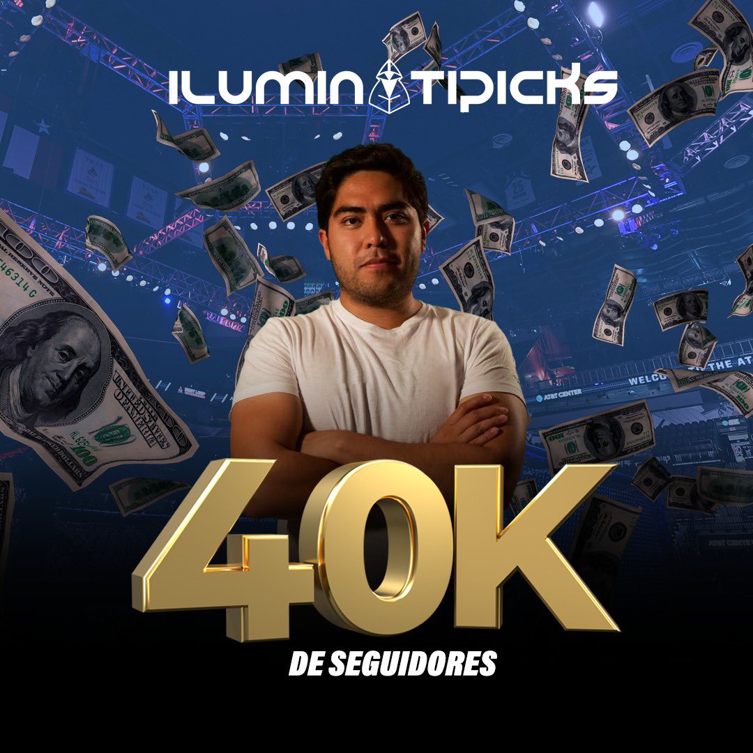 iluminatipick's tweet photo. Muchas gracias a todos los que me han apoyado! Somos 40K ❤️🧙🏼‍♂️

Siempre intentando mejorar y ofrecer buen contenido, dinámicas y humor 🤙🏽

El día de hoy les regalo este parlay justo para ganar $40,000 💰

Si se gana el parlay voy a regalar $5000 entre las interacciones 🔥 https://t.co/TaCe5kKoBx