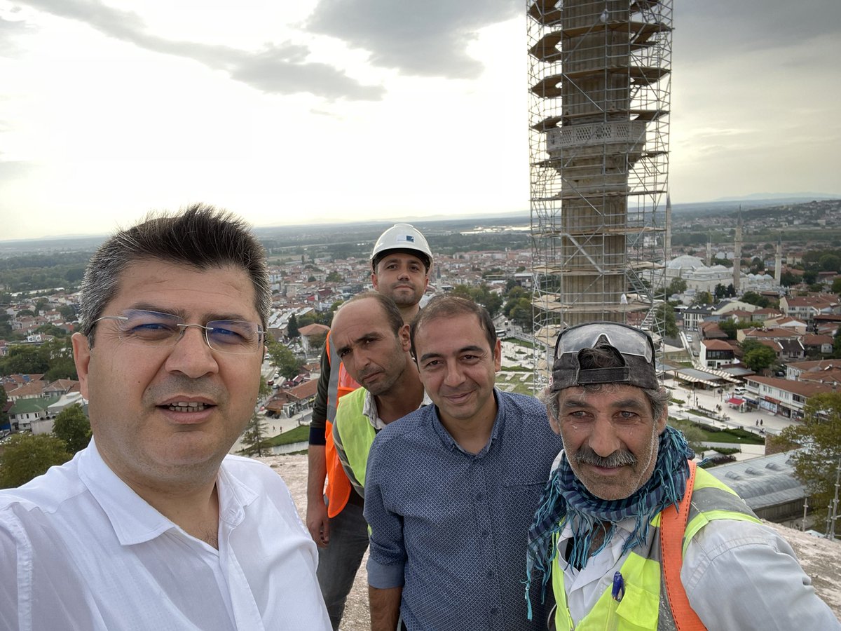 Selimiye Camiinin Cumhuriyet tarihindeki en kapsamlı restorasyonunda emek sarf eden tüm çalışanlara teşekkür ederim.
