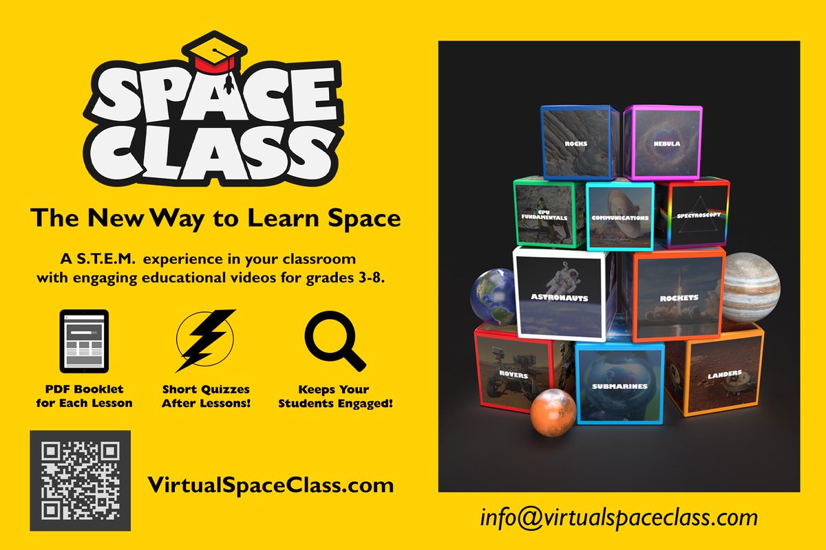 kevinjdebruin's tweet photo. I’m working to get @_spaceclass into more schools! These flyers are going out at an upcoming science teacher conference. https://t.co/MbTaTjYKjC