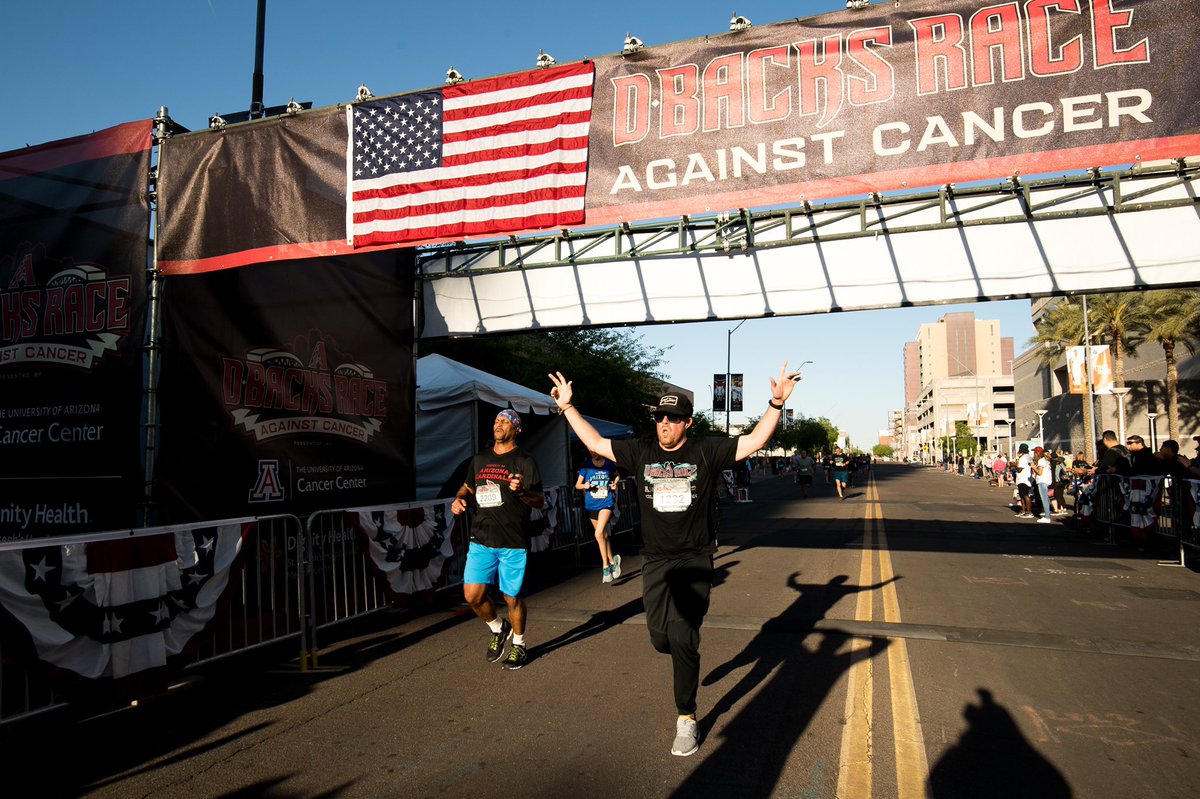 Dbacks's tweet photo. We are 2 weeks out from our first #DbacksRace Against Cancer at @saltriverfields! Have you signed up yet? https://t.co/youkGwzRsr https://t.co/JeVgxA3dAF