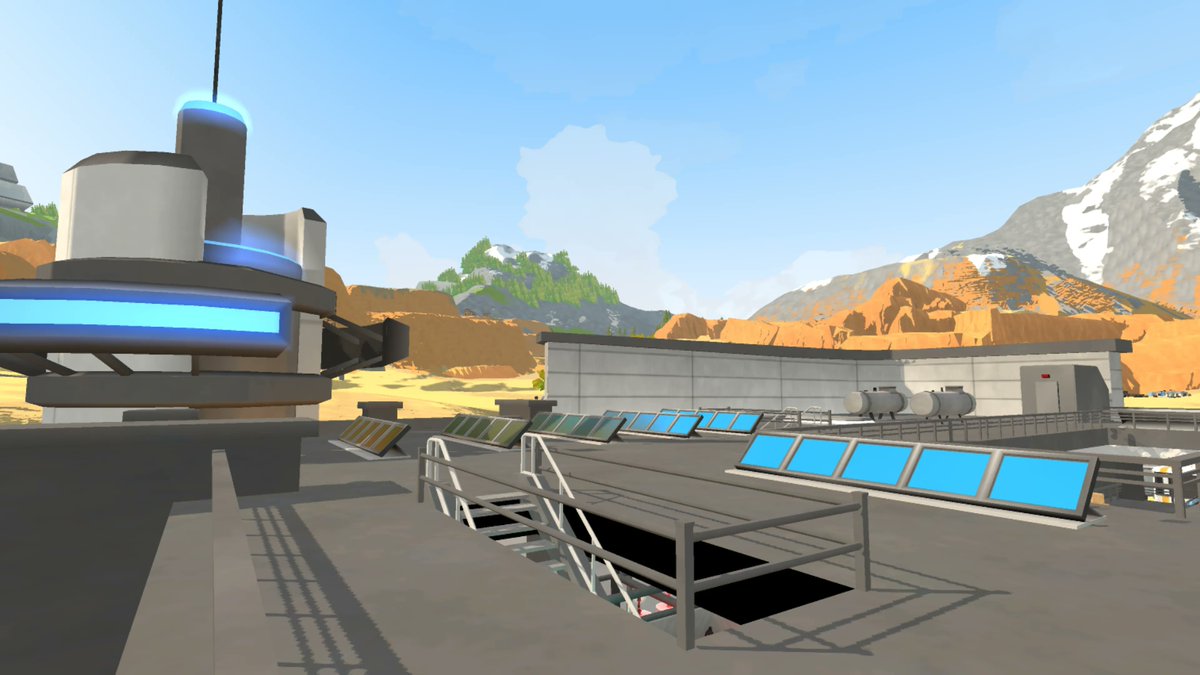 The robots are stationed at these outposts, carrying out secret tasks and missions for the laboratory. The new skill cards will definitely come in handy should you find yourself in trouble here. 🥼 🏘️ 🤖  

#screenshotsaturday #IndieGameDev #indiegaming