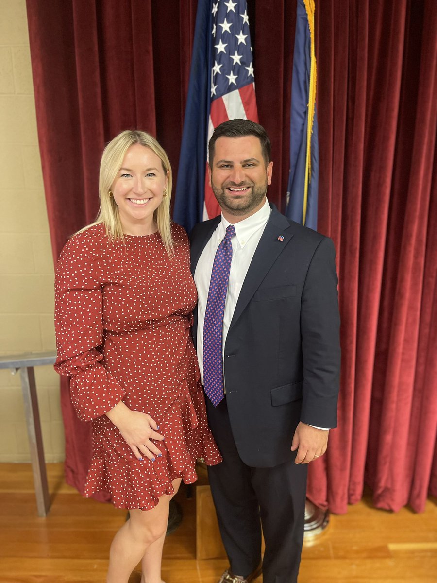 makracker's tweet photo. It’s an honor to be elected to serve as Chairman of the @ERIECOUNTYGOP! Thank you to my wife, my fellow officers and the men and women of the committee for the strong show of support. 

On to victory in November! https://t.co/89Ds8i07eF