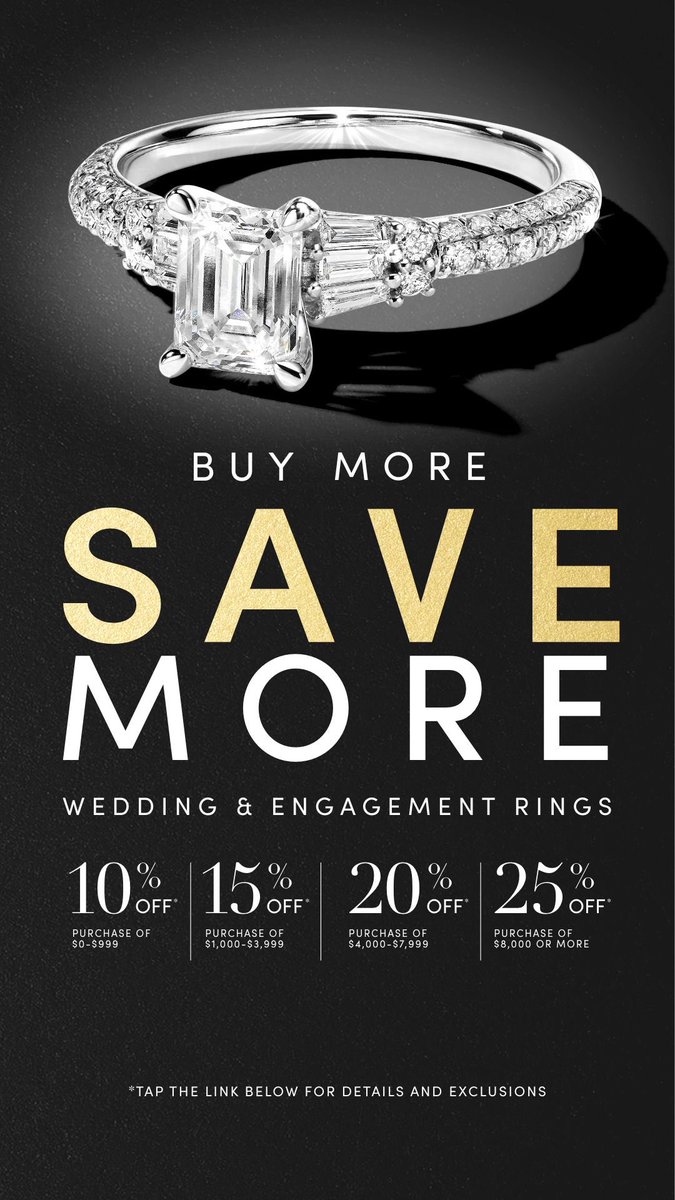 inspiring_lovtx's tweet photo. To all my single ladies, were offering up to 25% off of our bridal pieces! Now’s the time to grab your hubbies and take advantage of these great deals while they last! Stop by before October 16th and SAVE #jaredemployee #bridal #sales #Savebig #diamonds #midlandaf #midlandtx https://t.co/8djt0Bvc8F