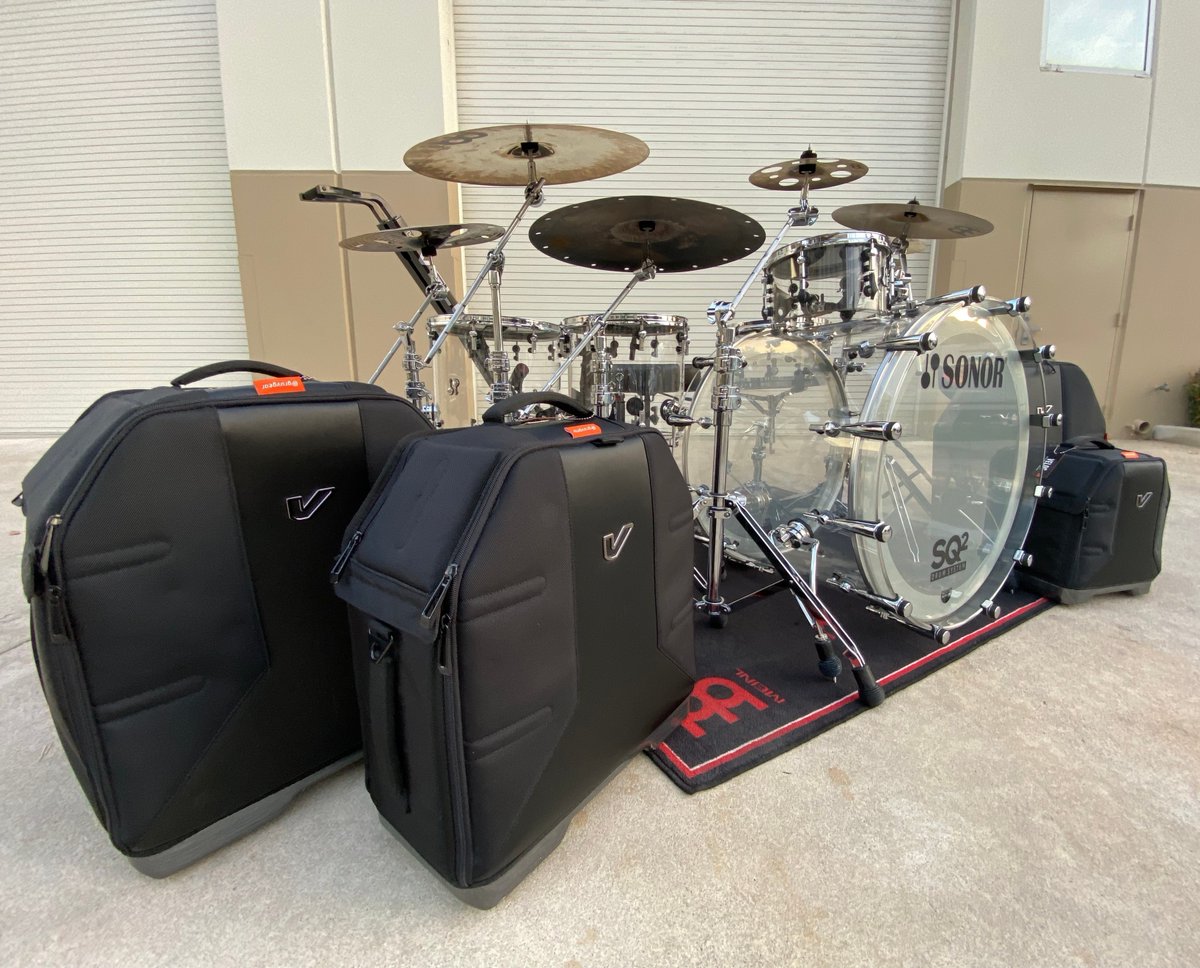 gruvgear's tweet photo. Whose kit?? 🤔🥁 #VELOC #drummerfam https://t.co/SihJ5J3m9G