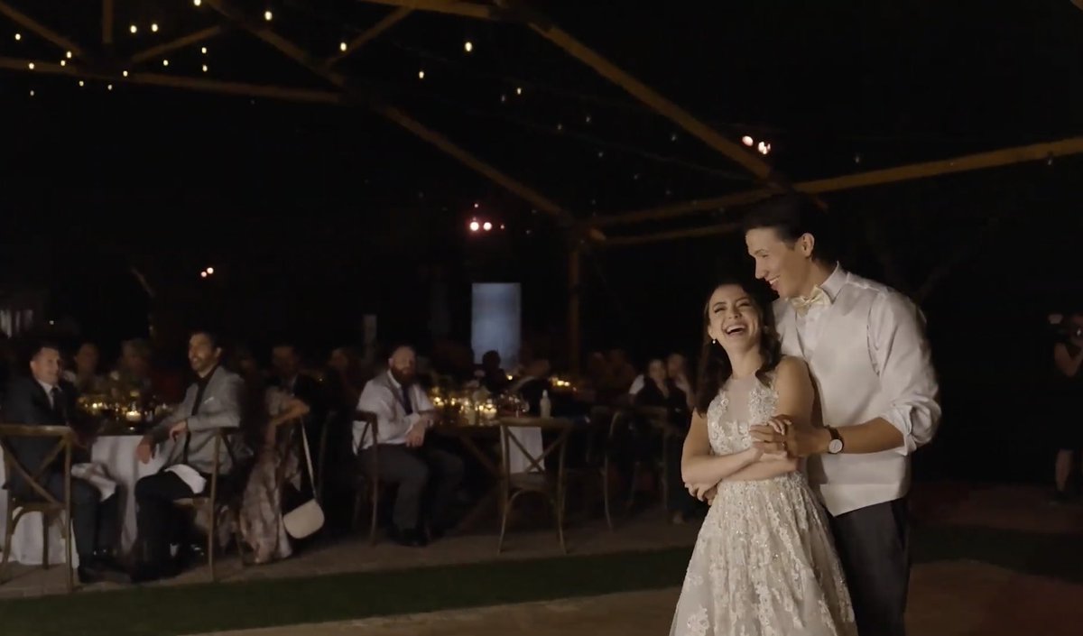 lovemerrell1's tweet image. I just finished watching the wedding video and its so beautiful 🥹🤍 I literally cried. The speeches, dance, and everything so beautiful! This wedding definitely feels like a fairytale. Congratulations again Roni and Aaron🤍 you both deserve the whole world 🤍