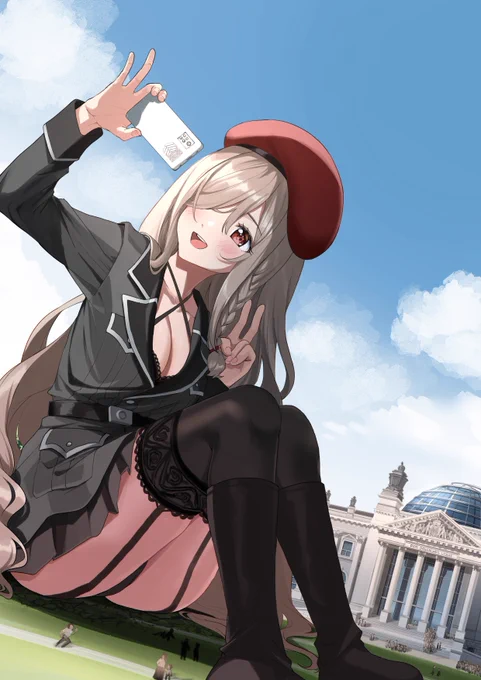 G36CPrivate artist #girlsfrontline #少女前線 #巨大娘 #giantess #소녀전선 #ドルフロ 